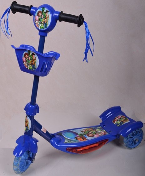 Factory scooters for children and babies aged 1-2-3 to 6, with music and flashlights, scooters and yo-yos Specification drawing