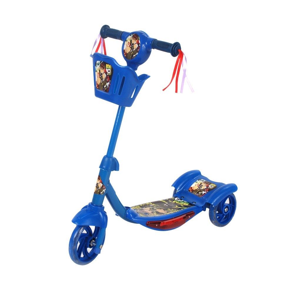Factory scooters for children and babies aged 1-2-3 to 6, with music and flashlights, scooters and yo-yos details Picture
