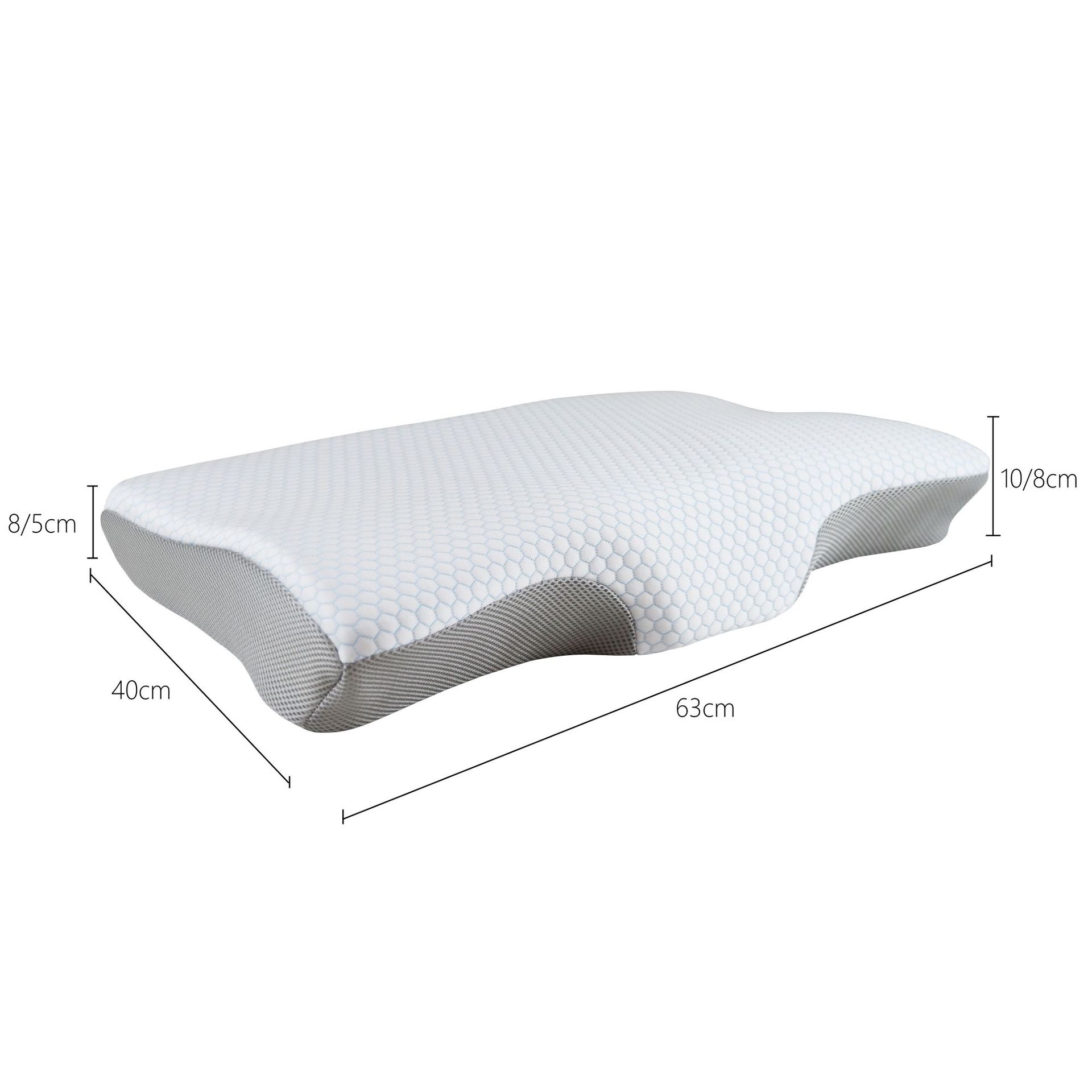 The pillow core memory pillow for the cervical vertebrae protects the cervical vertebrae and helps sleep. It is a special slow-rebound memory foam pillow core for sleeping Application Scenario