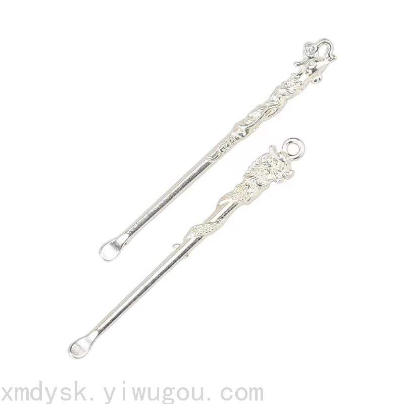 Longfeng 925 silver Ear Spoon, ear picker, creative ear picking spoon, adult ear cleaning tool, wholesale and stock at one or two yuan Item Picture