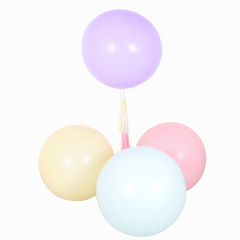 36-inch super large macaron-colored latex balloons in ins style, thick balloons for birthday party and wedding decoration Application Scenario