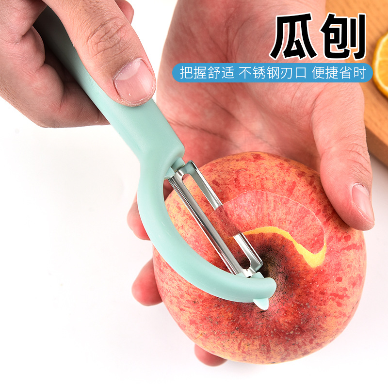 Wholesale of multi-functional melon peelers and stainless steel fruit and vegetable peelers in stock details Picture