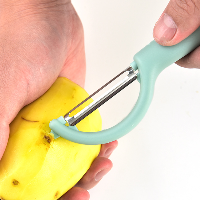Wholesale of multi-functional melon peelers and stainless steel fruit and vegetable peelers in stock Specification image