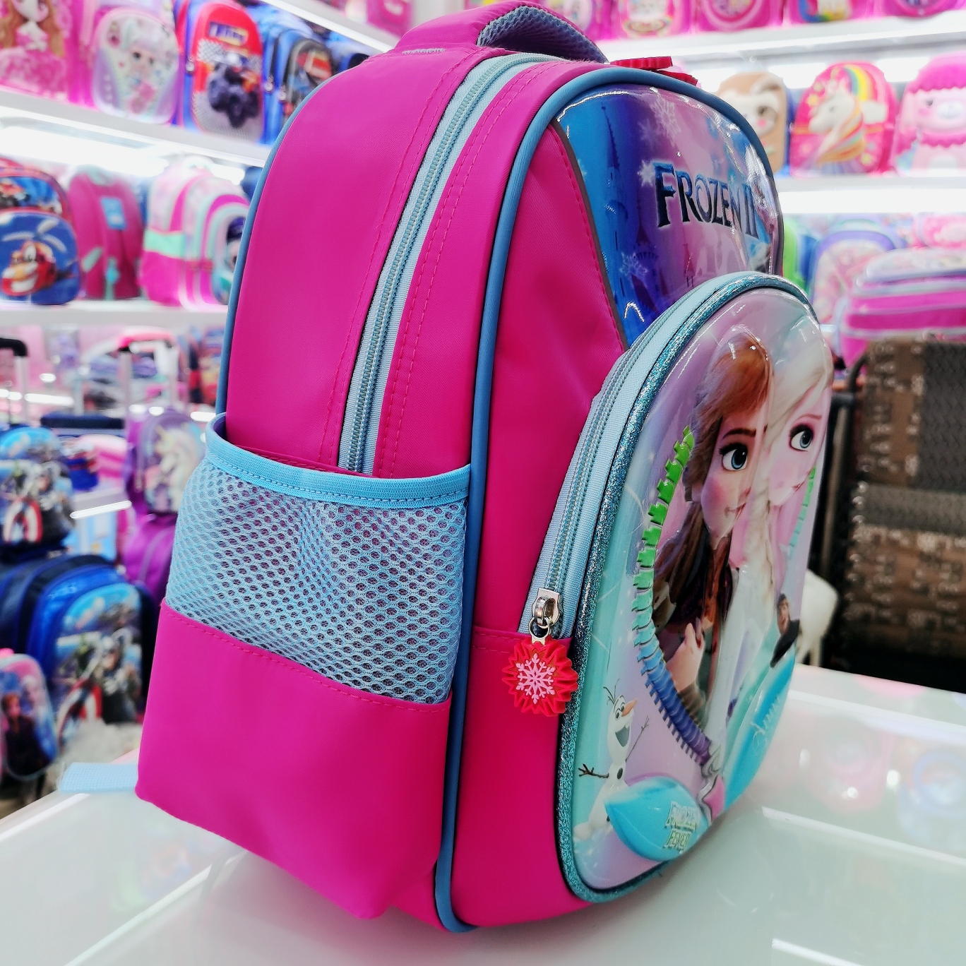 Factory Direct School Bag Backpack Cartoon Bag Backpack 3D Bag Children Bag Student Bag Gift Bag Pull Rod Bag details Picture