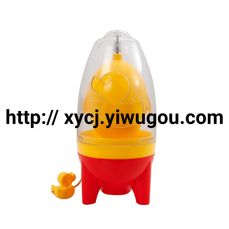 The internet-famous missile duck egg-pulling magic tool, golden chicken duck egg spinning machine, egg-pulling machine, hand-pulled egg shaking machine and egg flicking machine details Picture
