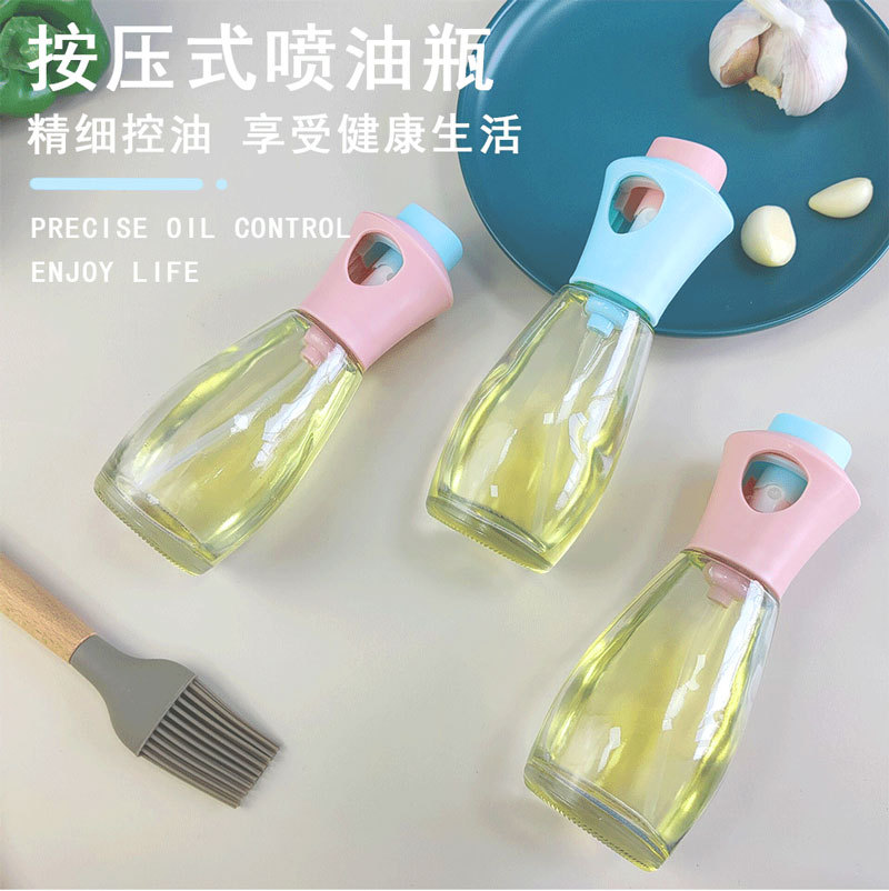 Spray bottle kitchen spray can grill spray can press type spray household spray oil bottle