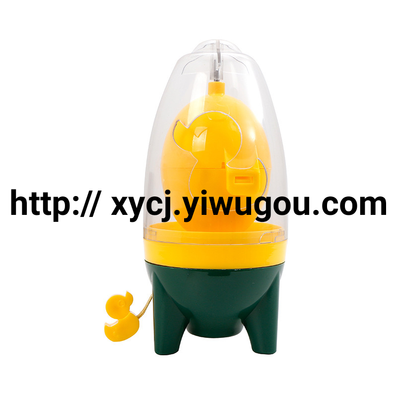 The internet-famous missile duck egg-pulling magic tool, golden chicken duck egg spinning machine, egg-pulling machine, hand-pulled egg shaking machine and egg flicking machine Specification image