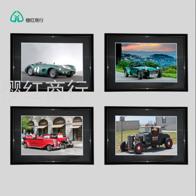 Fashion vintage car hanging paintings