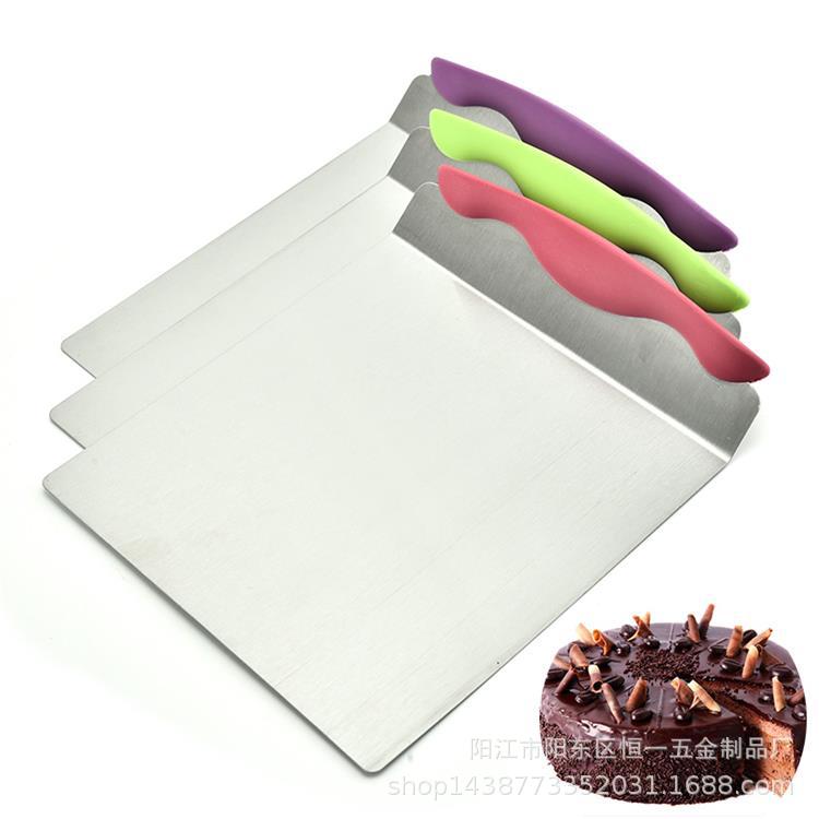 Stainless steel cake safety transfer device cake transfer shovel bread spatula
