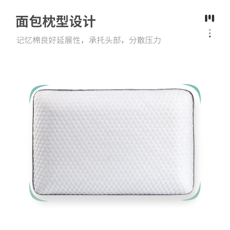 Gel bread pillow Amazon summer single pillow Breathable sleep cervical pillow core adult summer cool memory pillow Application Scenario