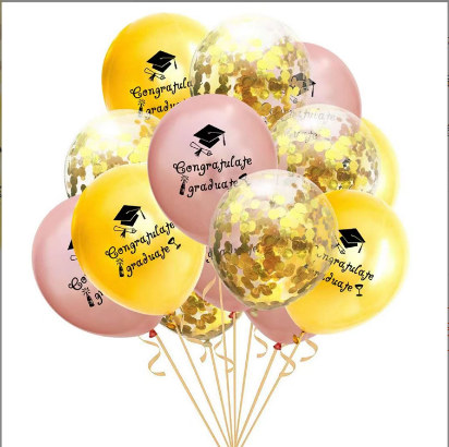 Fengshuo Amazon Graduation Ceremony Balloons, Doctoral cap balloons, wholesale balloons Application Scenario