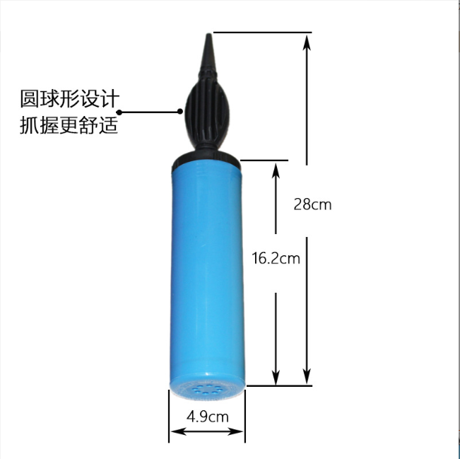 Fengshuo Balloon air pump, round-head air pump, export air pump Item Picture