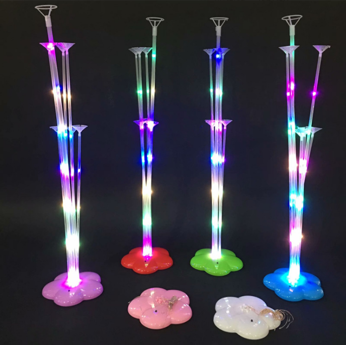 Feng Shuo! LED luminous table floating luminous plum blossom table floating balloon table floating thumbnail