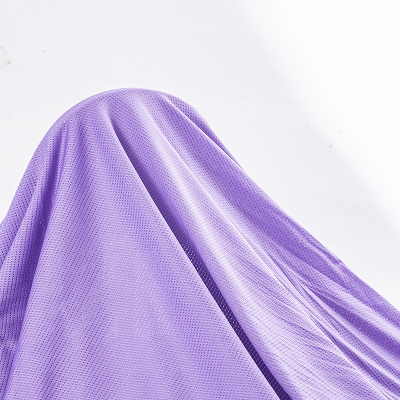 Manufacturers Directly Supply Spandex Butterfly Net Recycled Elastic Mesh Fabric Spring Summer T-Shirt Sports Clothing Basketball Clothing Fabric Item Picture