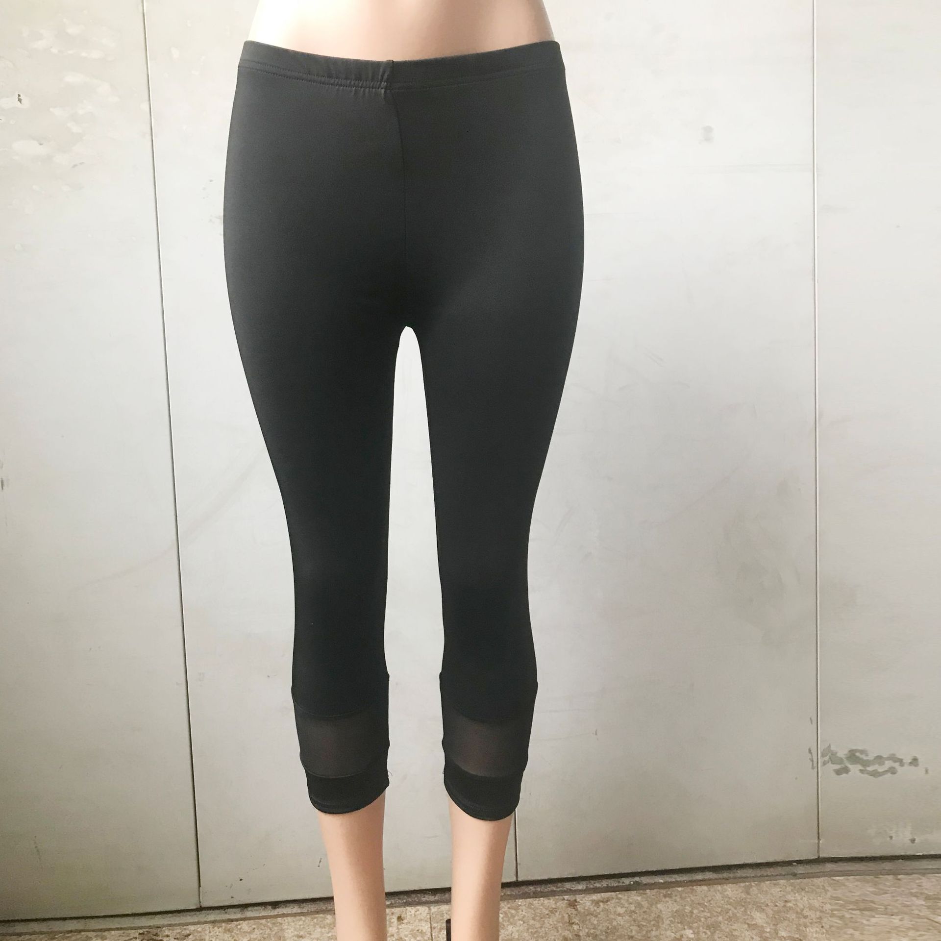 WISH2020 Summer New Style toe mesh decorated Cycling pants and fitness leggings Application Scenario