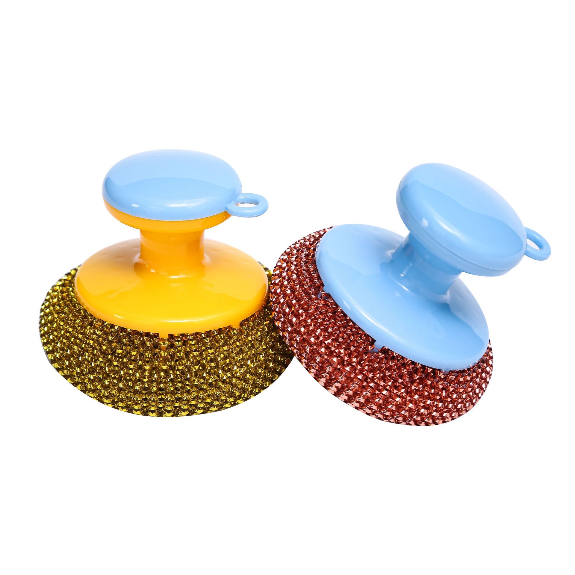 Kitchen pot washing balls, household kitchen steel wool balls, pot washing balls, dishwashing brushes, non-stick pot brushes wholesale Item Picture