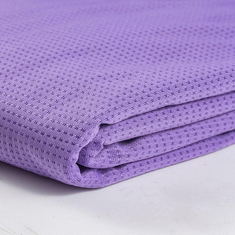 Manufacturers Directly Supply Spandex Butterfly Net Recycled Elastic Mesh Fabric Spring Summer T-Shirt Sports Clothing Basketball Clothing Fabric details Picture