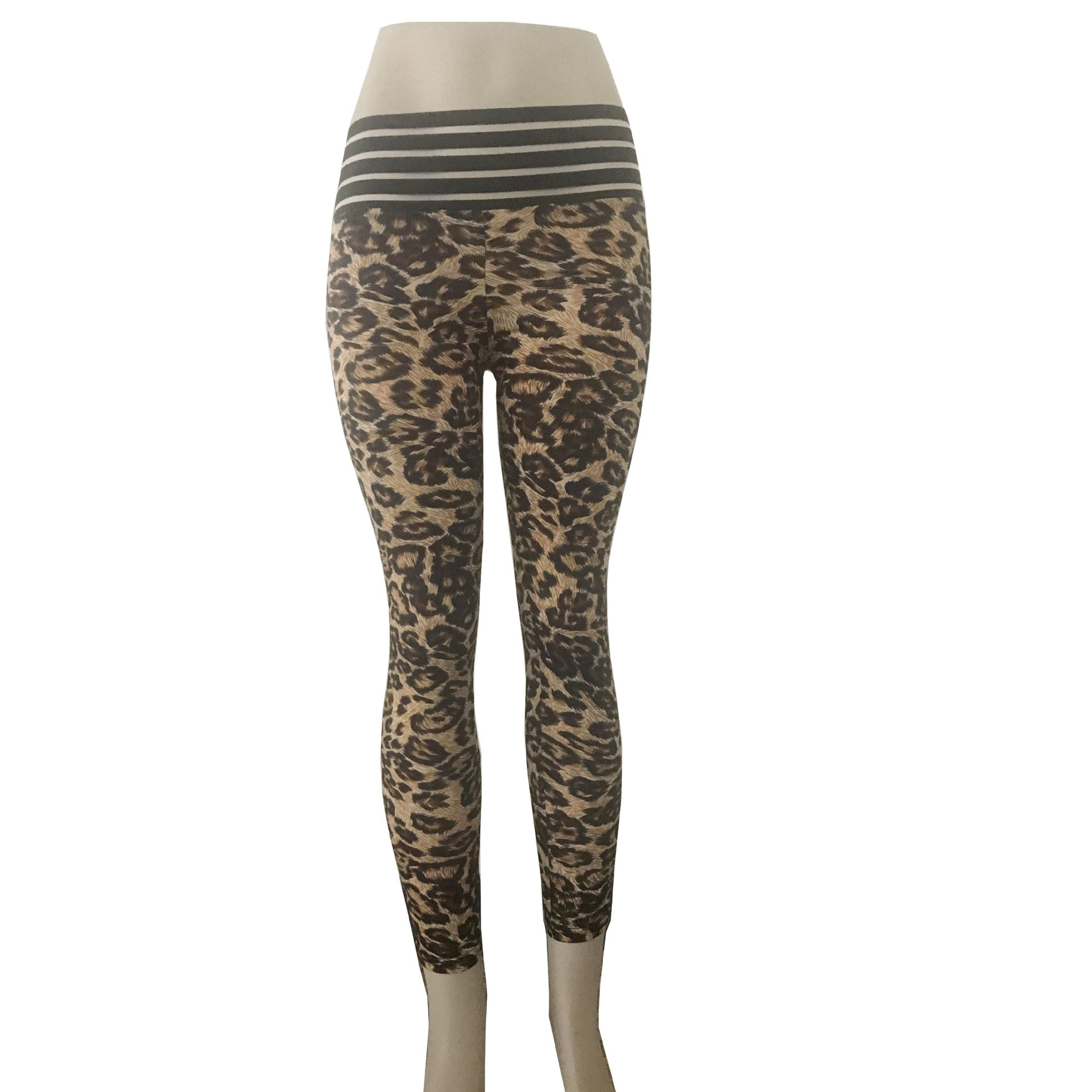 Aliexpress wish Women's Leopard Print Yoga Sport Leghers High Elasticity L2047 Application Scenario