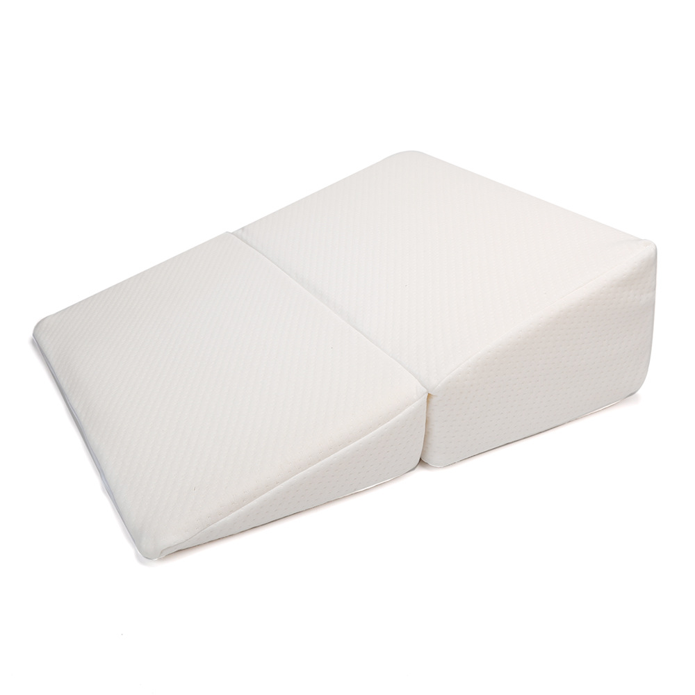 Amazon's best-selling bed foldable triangular pillow, wedge-shaped cushion, multi-functional backrest leg pillow full figure