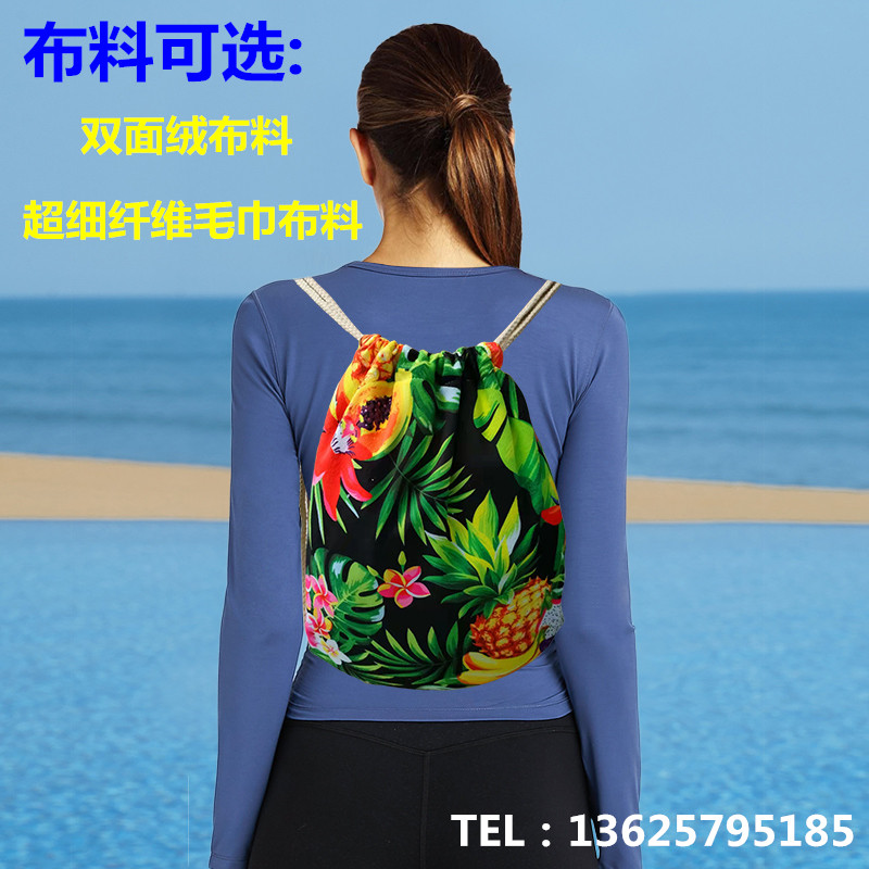 Tourist beach bags, storage bags, single-shoulder bags, double-shoulder bags Specification image