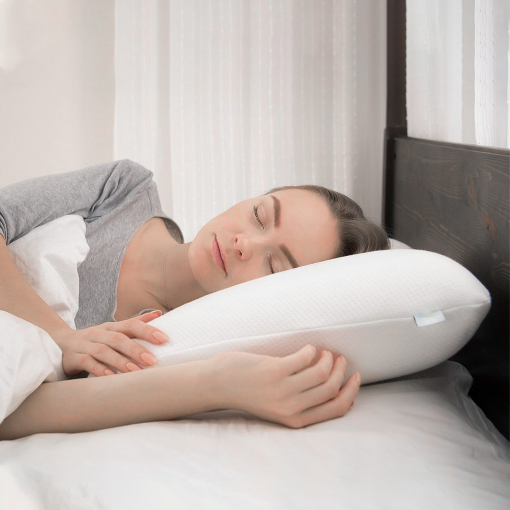 Amazon's best-selling gel memory foam pillow, bread-shaped gel pillow, slow rebound gel pillow details Picture
