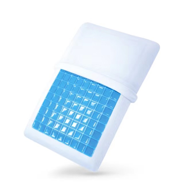Amazon's best-selling gel memory foam pillow, bread-shaped gel pillow, slow rebound gel pillow full figure