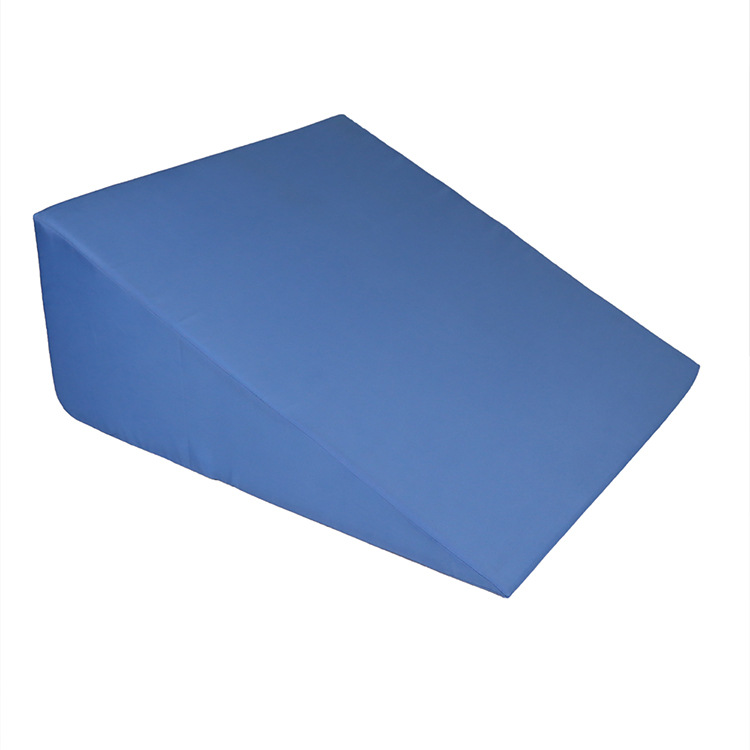 Triangular wedge-shaped breathable cushion for patient care, triangular cushion, backrest, side pillow, leg pillow full figure