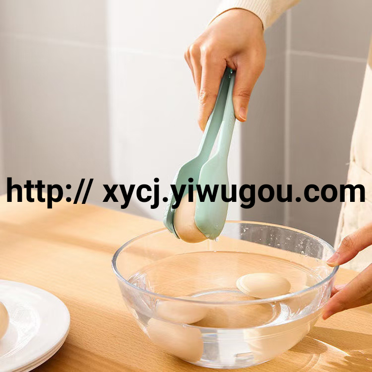 Multi-functional silicone food tongs, kitchen heat-resistant bread, steak, pasta tongs, noodles, salad, cake spatula Specification image