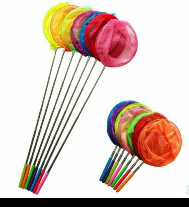 Five-section telescopic fishing net full figure