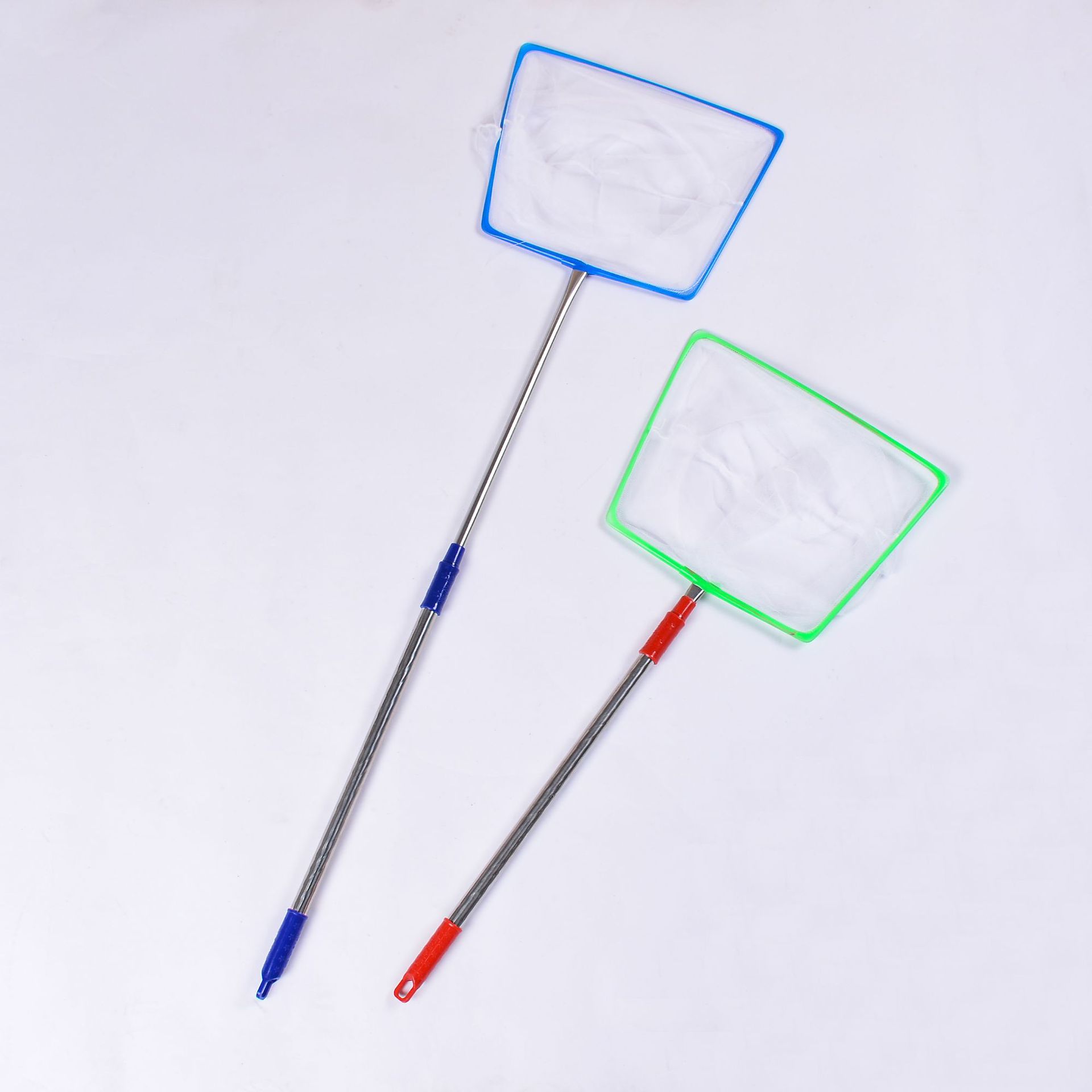 Stainless steel telescopic fishing net full figure