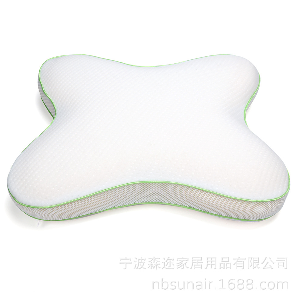 Amazon's best-selling butterfly-shaped space slow rebound memory pillow, side sleep pillow, back sleep pillow, prone sleep pillow, butterfly pillow Item Picture