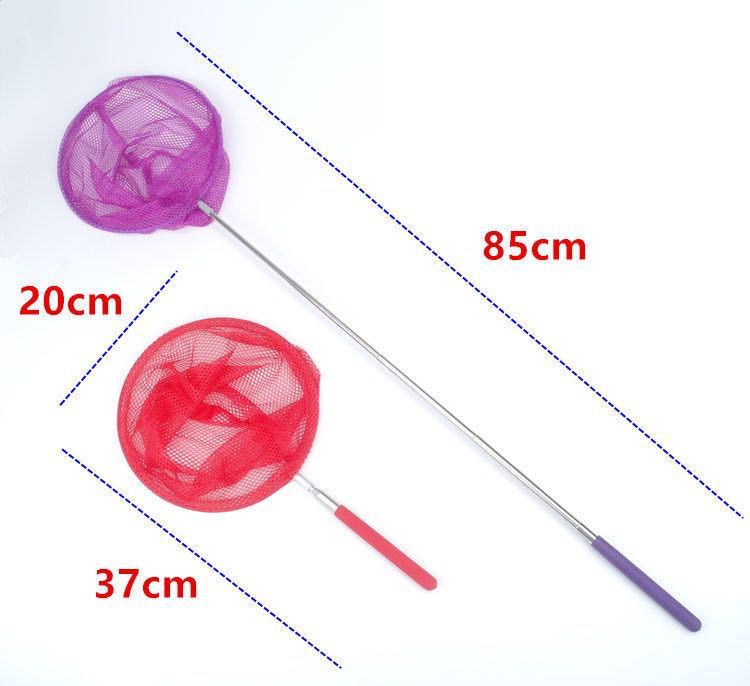 Five-section telescopic fishing net Specification drawing