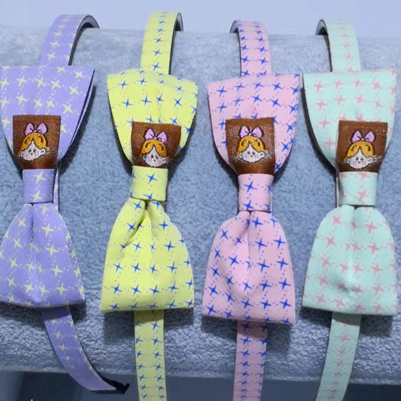 A2617 Bow, fabric, headband, headband, hairpin, hair clip, hair accessory, headwear, two-yuan store Item Picture