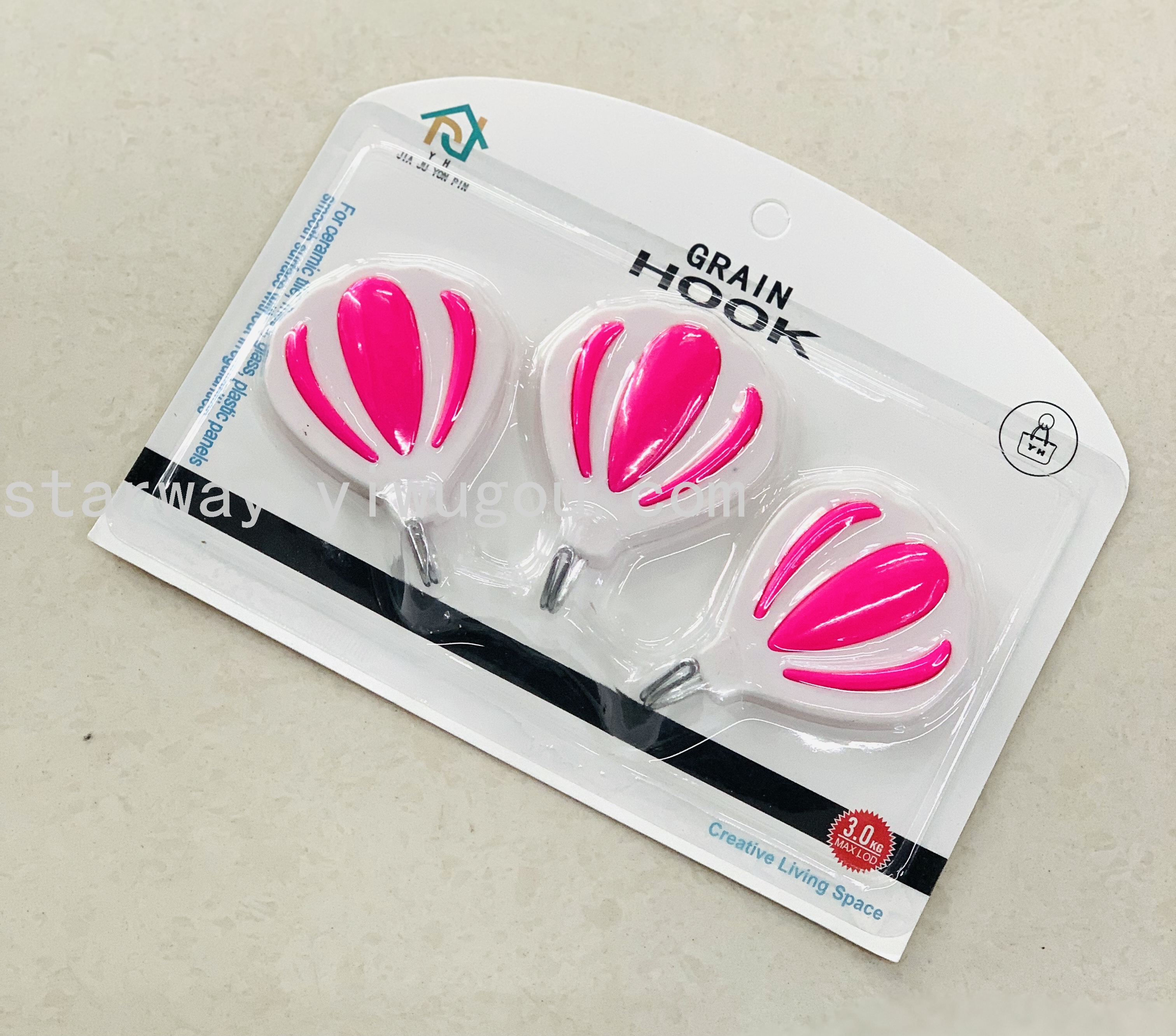 Fruit sticky hook, cartoon sticky hook, strong sticky hook, no-drilling sticky hook, convenient sticky hook, card suction sticky hook details Picture