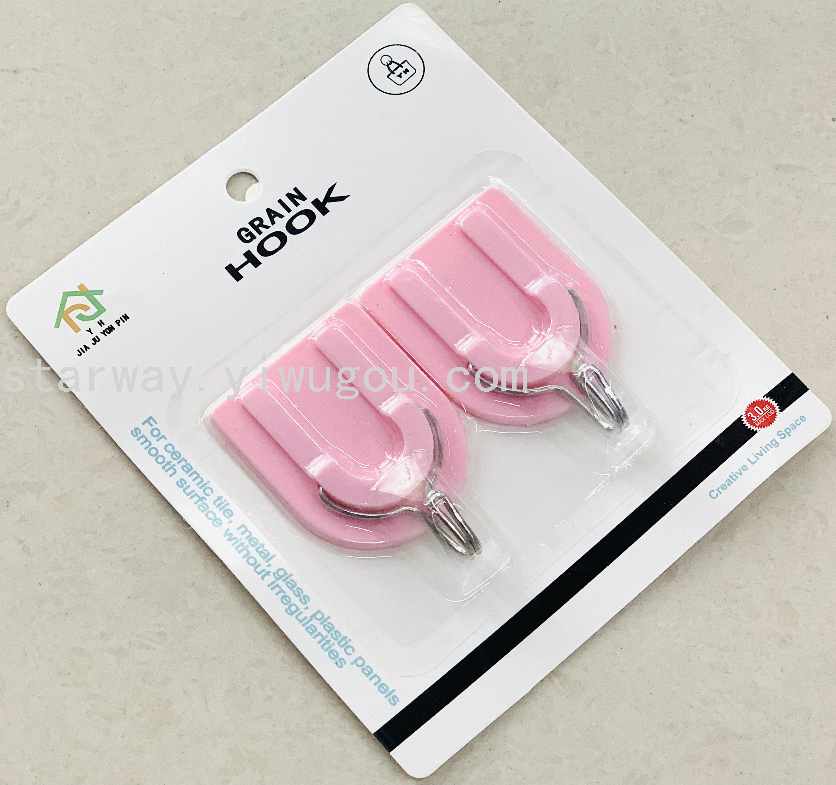 Fruit sticky hook, cartoon sticky hook, strong sticky hook, no-drilling sticky hook, convenient sticky hook, card suction sticky hook Application Scenario