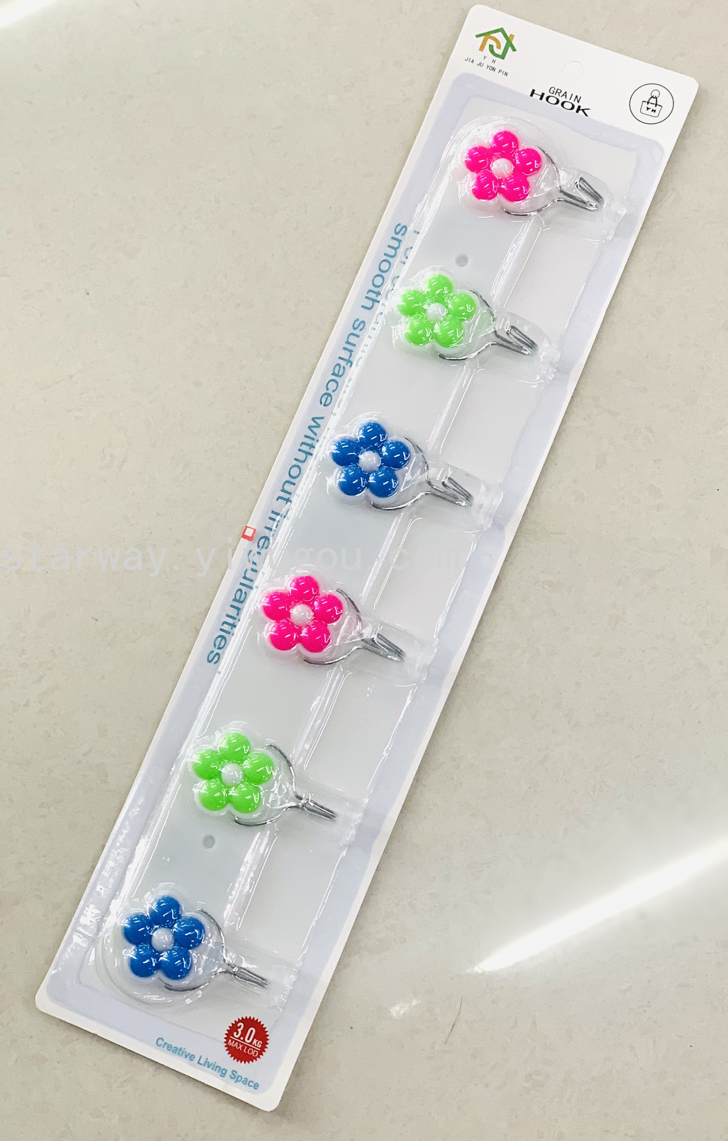 Fruit sticky hook, cartoon sticky hook, strong sticky hook, no-drilling sticky hook, convenient sticky hook, card suction sticky hook