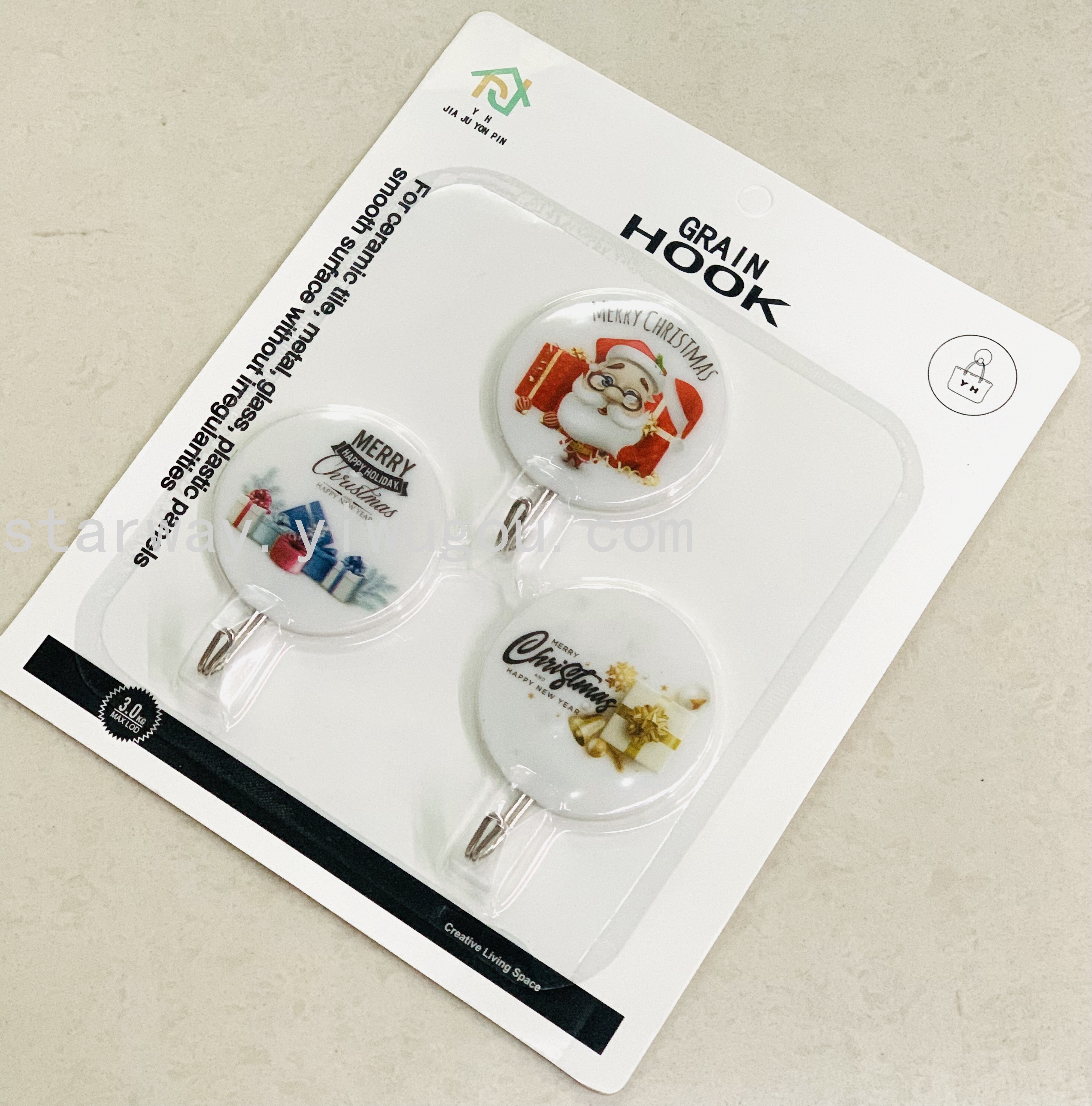 Fruit sticky hook, cartoon sticky hook, strong sticky hook, no-drilling sticky hook, convenient sticky hook, card suction sticky hook details Picture
