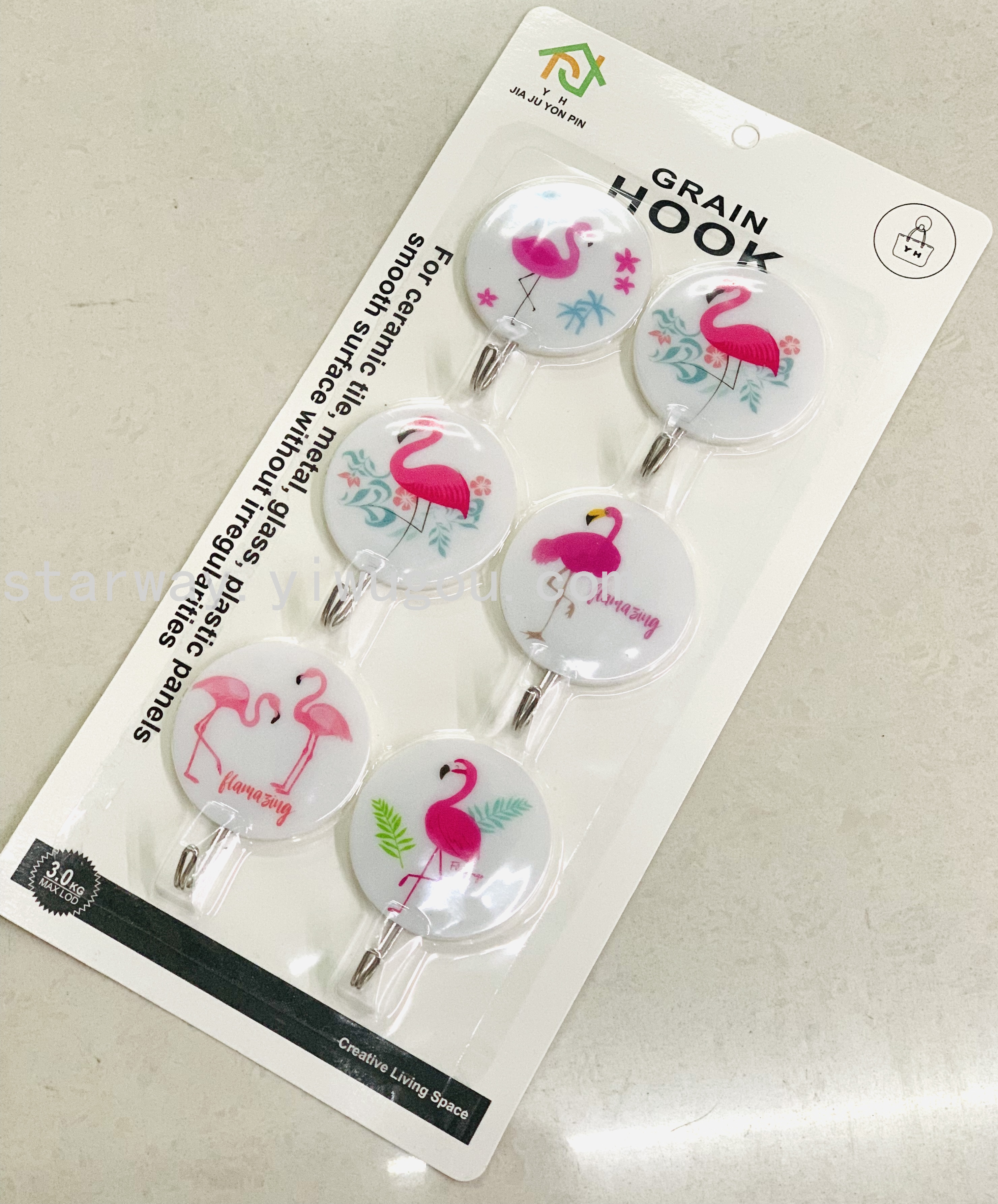 Fruit sticky hook, cartoon sticky hook, strong sticky hook, no-drilling sticky hook, convenient sticky hook, card suction sticky hook