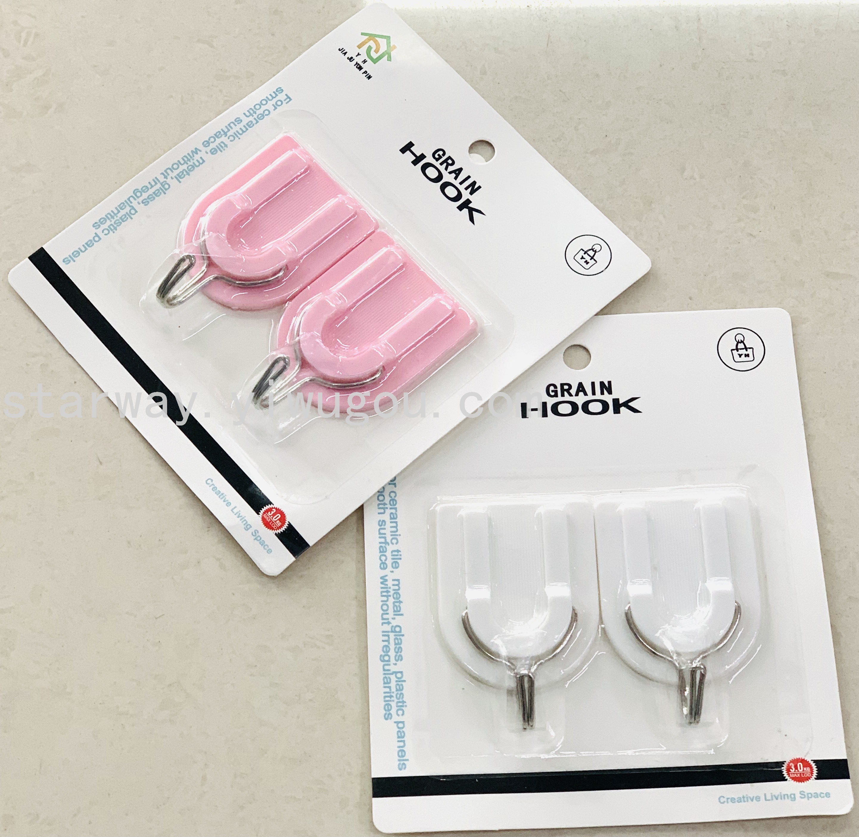 Fruit sticky hook, cartoon sticky hook, strong sticky hook, no-drilling sticky hook, convenient sticky hook, card suction sticky hook