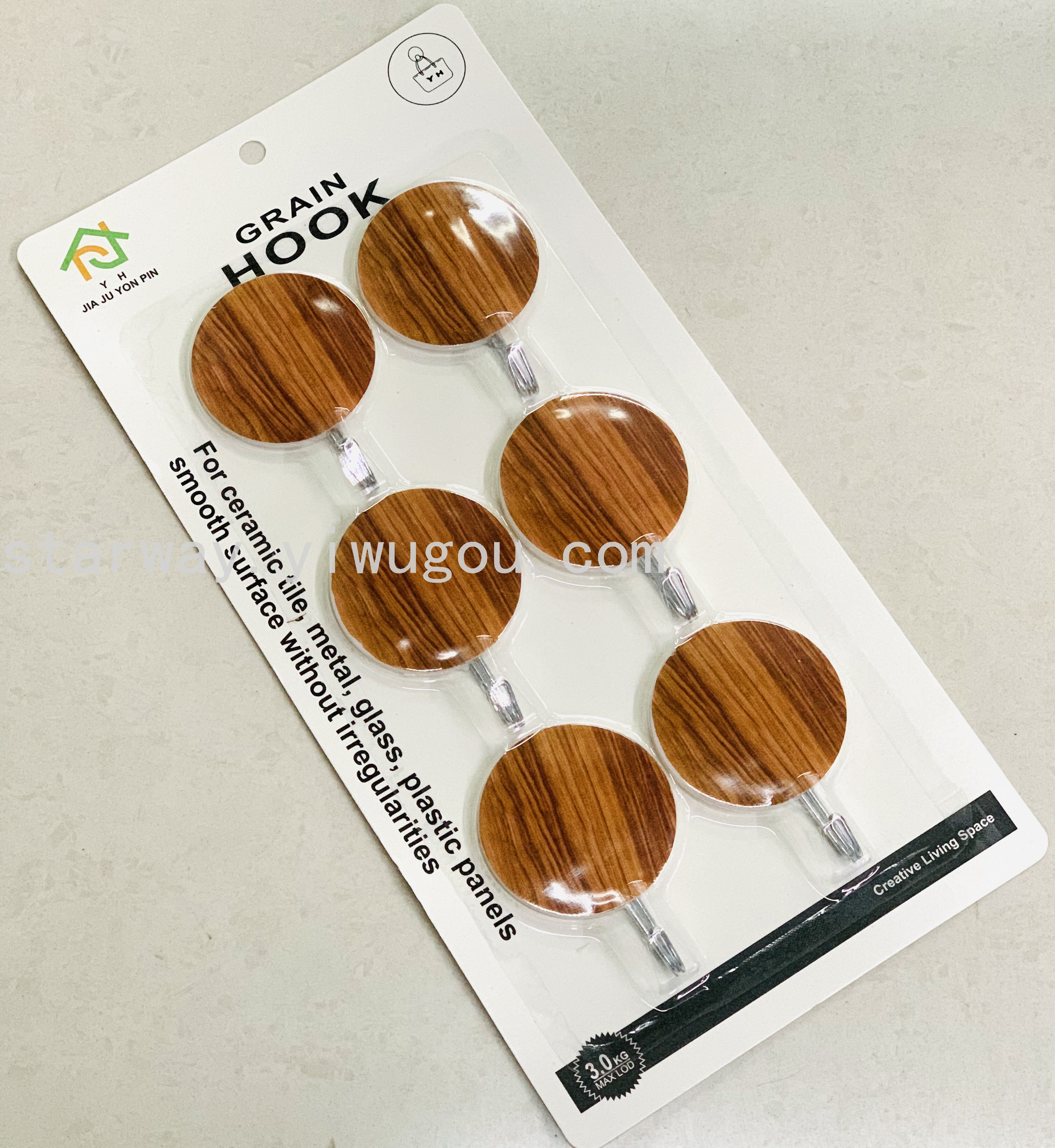 Fruit sticky hook, cartoon sticky hook, strong sticky hook, no-drilling sticky hook, convenient sticky hook, card suction sticky hook Specification image