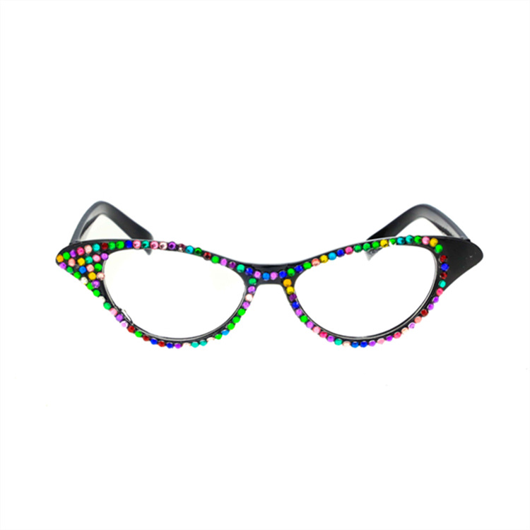 Aliexpress is selling new cat-eye sunglasses for women, cat-eye color diamond for party sunglasses