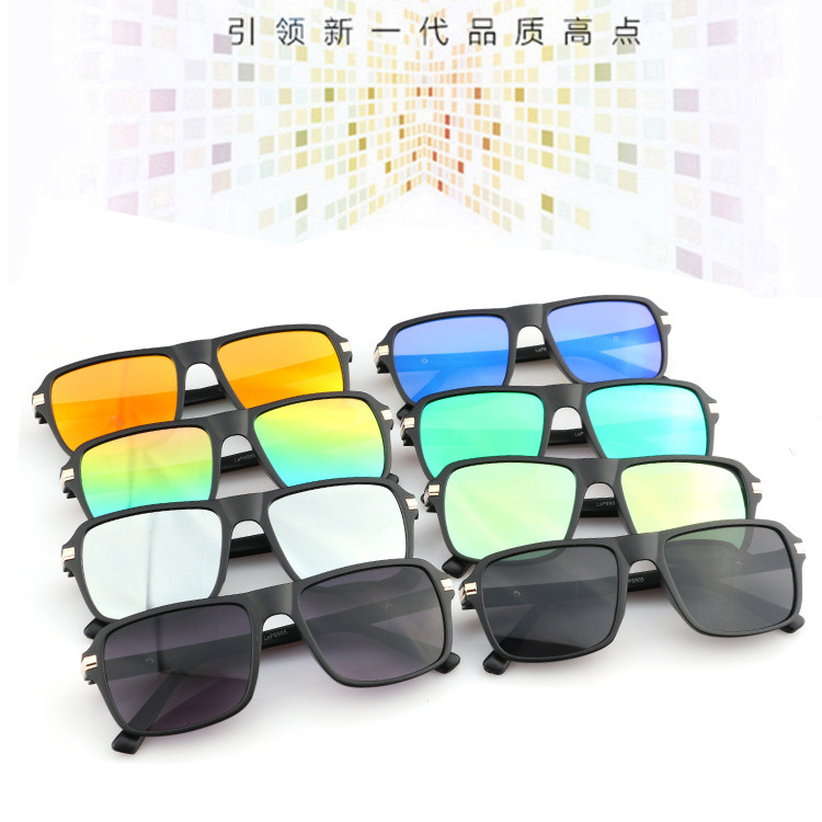 A329- New sunglasses Fashion dazzle sunglasses uv proof trend flat sunglasses