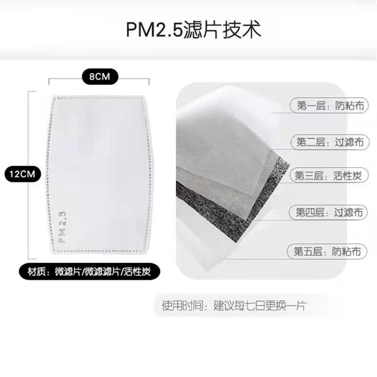 防尘口罩实物图