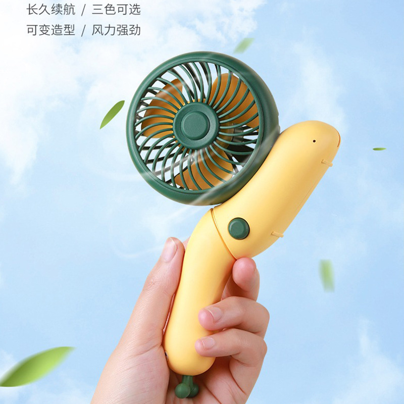 The 2022 summer new handheld mini fan, USB charging bestseller, portable foldable student fan Application Scenario