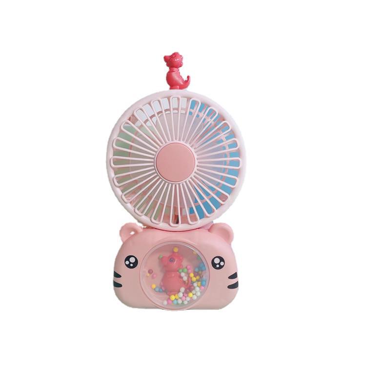 New camera fan, USB charging, Tiger Year gift fan, student pencil sharpener, USB charging, night light fan Item Picture
