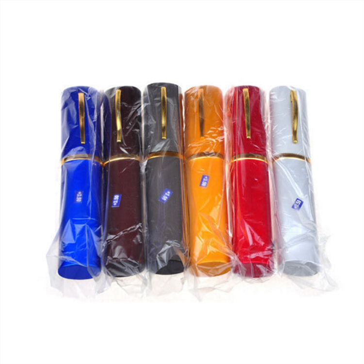 Pen holder glasses box aluminum portable round barrel mirror box direct metal reading glasses box manufacturers wholesale
