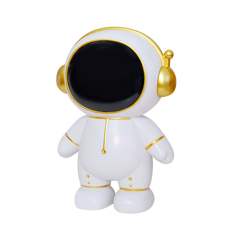 Creative astronaut astronaut piggy bank, birthday gift for children, plastic handicrafts, decorative items, gifts Item Picture
