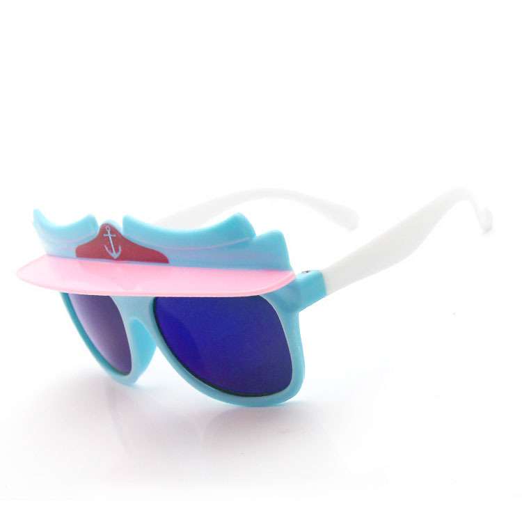 2019 Sailor Dazzle Sunglasses Kids cartoon sunglasses Popeye hat brims boys and girls baby sunglasses
