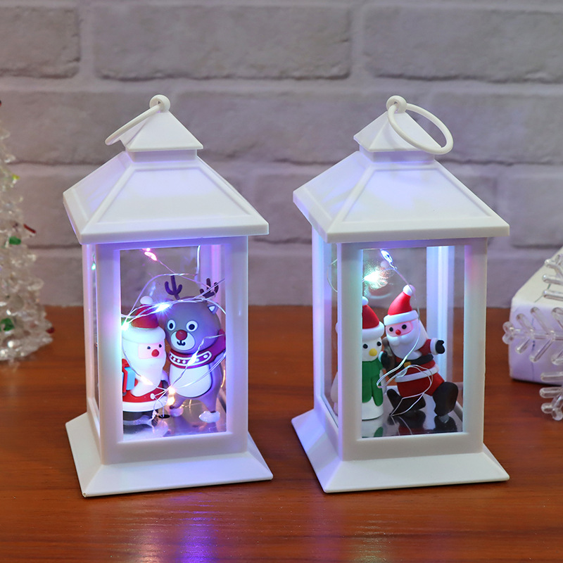 Cross-border Christmas small lanterns, decorative string lanterns, festival gifts, home atmosphere decorative items in stock Application Scenario