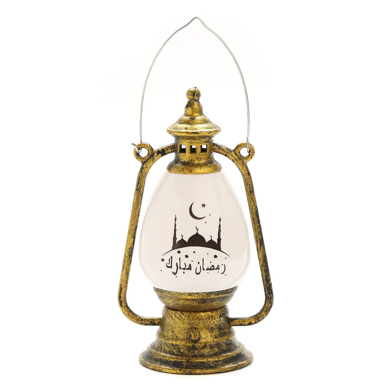 Ranadan Eid electronic candles, candlesticks, wind lamps, handicrafts, Arab-style lanterns, study lighting fixtures Item Picture